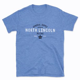 North Lincoln Maine General Supply Basic T-Shirt