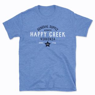 Happy Creek Virginia General Supply Basic T-Shirt