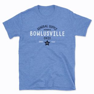 Bowlusville Ohio General Supply Basic T-Shirt