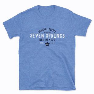 Seven Springs New Mexico General Supply Basic T-Shirt