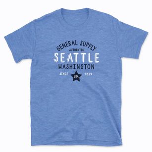 Seattle Washington General Supply Basic T-Shirt