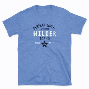Wilder Idaho General Supply Basic T-Shirt