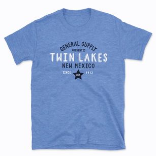 Twin Lakes New Mexico General Supply Basic T-Shirt