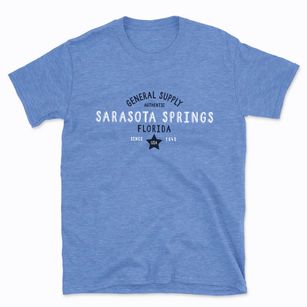 Sarasota Springs Florida General Supply Basic T-Shirt