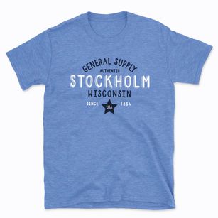 Stockholm Wisconsin General Supply Basic T-Shirt