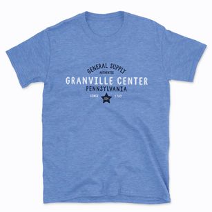 Granville Center Pennsylvania General Supply Basic T-Shirt