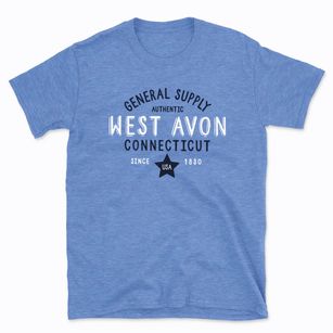 West Avon Connecticut General Supply Basic T-Shirt