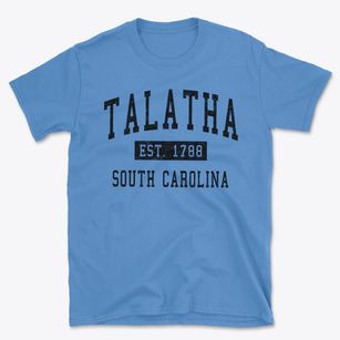 Talatha South Carolina Classic Established Basic T-Shirt