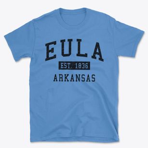 Eula Arkansas Classic Established Basic T-Shirt
