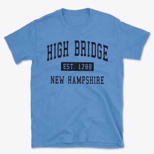 High Bridge New Hampshire Classic Established Basic T-Shirt