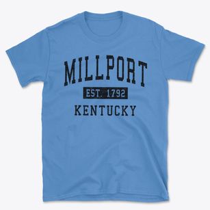 Millport Kentucky Classic Established Basic T-Shirt