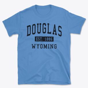 Douglas Wyoming Classic Established Basic T-Shirt