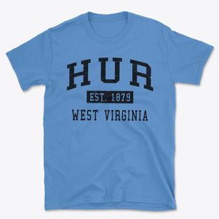 Hur West Virginia Classic Established Basic T-Shirt