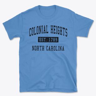 Colonial Heights North Carolina Classic Established Basic T-Shirt