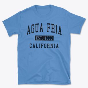 Agua Fria California Classic Established Basic T-Shirt