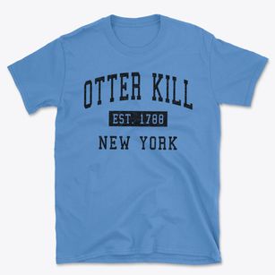 Otter Kill New York Classic Established Basic T-Shirt