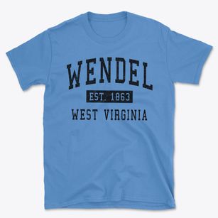 Wendel West Virginia Classic Established Basic T-Shirt