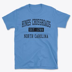 Hines Crossroads North Carolina Classic Established Basic T-Shirt