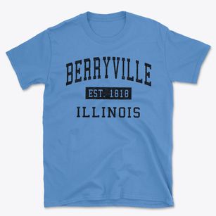 Berryville Illinois Classic Established Basic T-Shirt