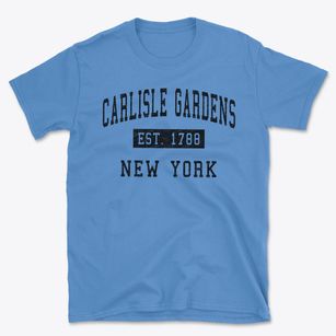 Carlisle Gardens New York Classic Established Basic T-Shirt