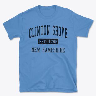Clinton Grove New Hampshire Classic Established Basic T-Shirt