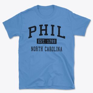 Phil North Carolina Classic Established Basic T-Shirt