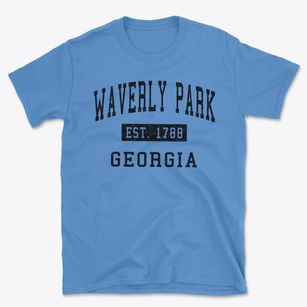 Waverly Park Georgia Classic Established Basic T-Shirt