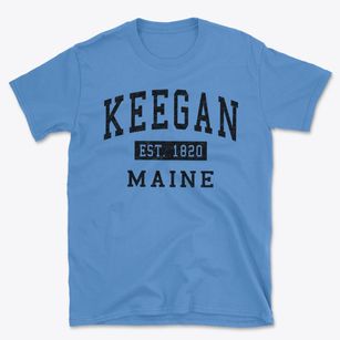 Keegan Maine Classic Established Basic T-Shirt