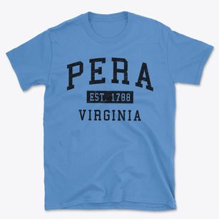 Pera Virginia Classic Established Basic T-Shirt