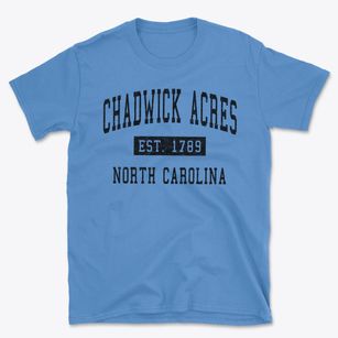 Chadwick Acres North Carolina Classic Established Basic T-Shirt