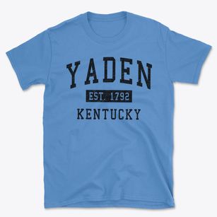 Yaden Kentucky Classic Established Basic T-Shirt