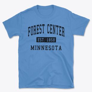 Forest Center Minnesota Classic Established Basic T-Shirt