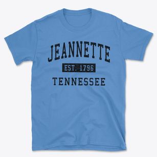 Jeannette Tennessee Classic Established Basic T-Shirt