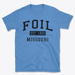 Foil Missouri Classic Established Basic T-Shirt