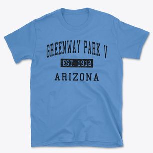 Greenway Park V Arizona Classic Established Basic T-Shirt