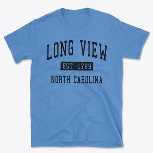 Long View North Carolina Classic Established Basic T-Shirt