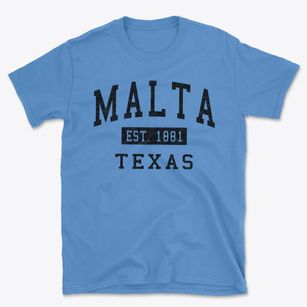 Malta Texas Classic Established Basic T-Shirt