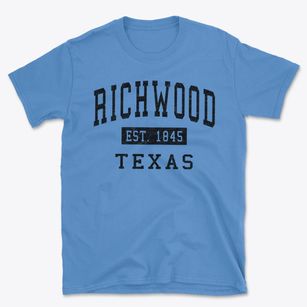 Richwood Texas Classic Established Basic T-Shirt