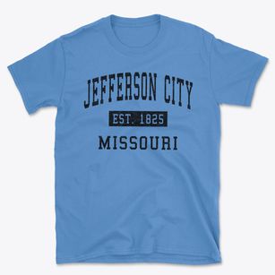 Jefferson City Missouri Classic Established Basic T-Shirt