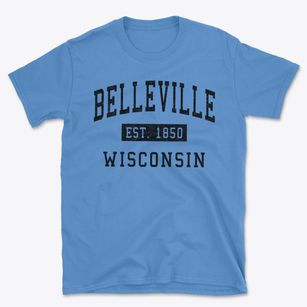 Belleville Wisconsin Classic Established Basic T-Shirt