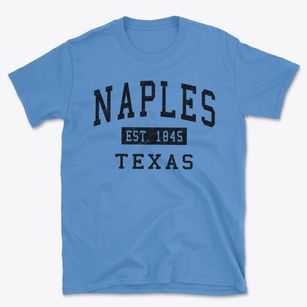Naples Texas Classic Established Basic T-Shirt