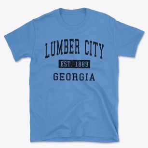 Lumber City Georgia Classic Established Basic T-Shirt