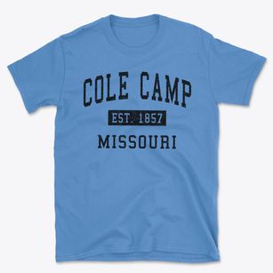 Cole Camp Missouri Classic Established Basic T-Shirt