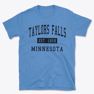 Taylors Falls Minnesota Classic Established Basic T-Shirt