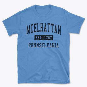 Mcelhattan Pennsylvania Classic Established Basic T-Shirt