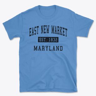 East New Market Maryland Classic Established Basic T-Shirt