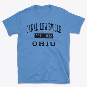 Canal Lewisville Ohio Classic Established Basic T-Shirt
