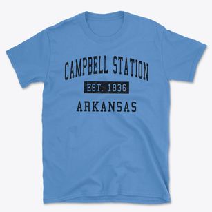 Campbell Station Arkansas Classic Established Basic T-Shirt