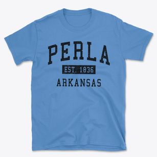 Perla Arkansas Classic Established Basic T-Shirt