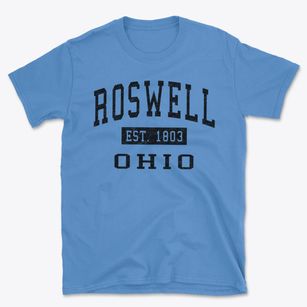 Roswell Ohio Classic Established Basic T-Shirt